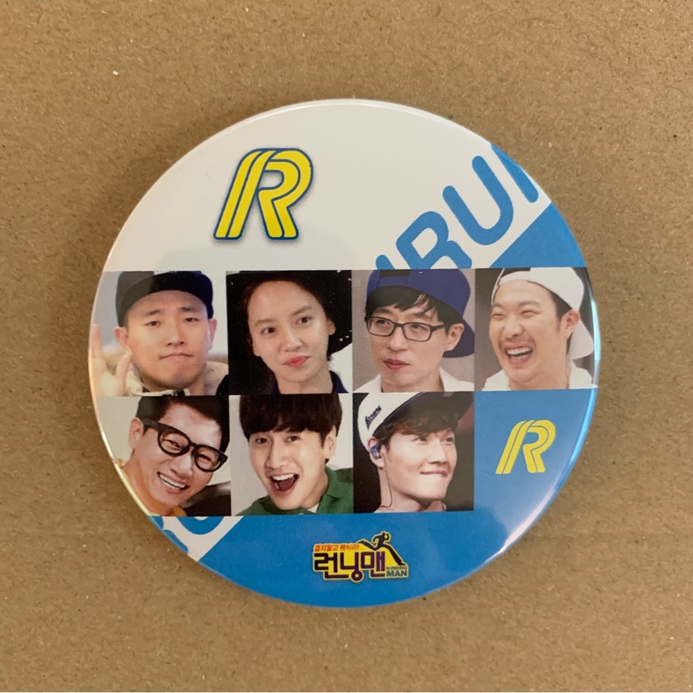 Running Man - Circular Hand Mirror - Fanmade by Ladybug
